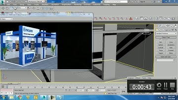 Tutorial on Modeling & texturing a 3d stall in 3dsmax using Vray ( Part 2)