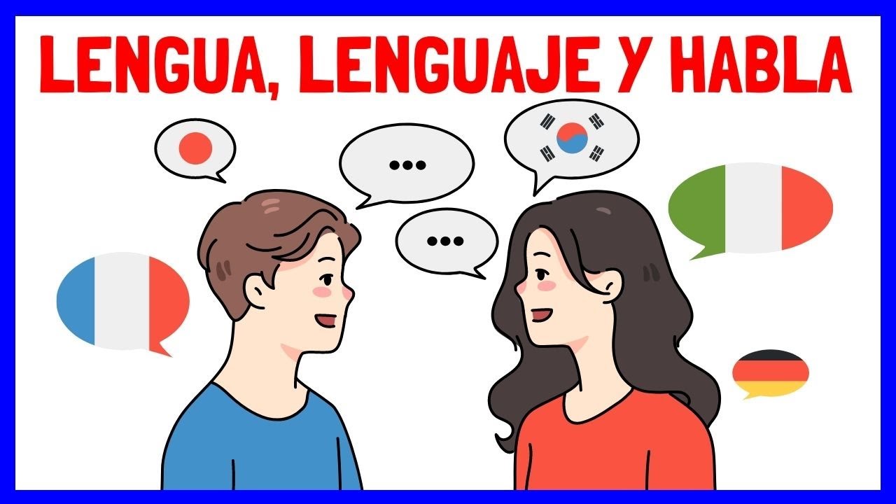 Lengua Lenguaje Y Habla Diferencias Ejemplos Y Elementos Youtube