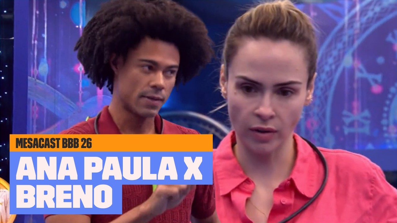 Rolou TRETA entre Ana Paula e Breno! | Mesacast BBB | BBB 26 | Multishow
