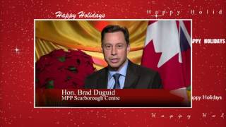 Brad Duguid Holiday Message 2016