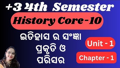 +3 4th Semester History Honours // History Core-10 // History Honours 4th Semester DSC-10