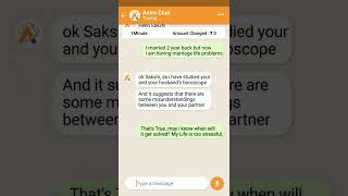 Marriage Life Problems?- Chat With Best Astrologer On AstroChat App #astrology #astrochat screenshot 5