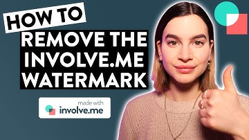 How To Remove The involve.me Logo From Your Project