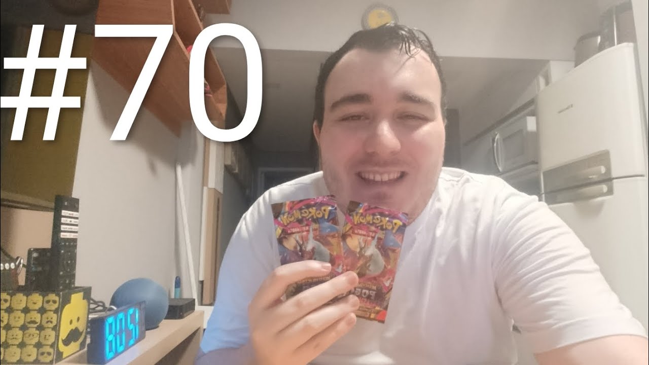 Abrindo dois boosters de fogo fantasmagórico #70 (veio ultra rara??)