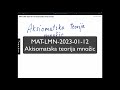 MAT-LMN-2023-01-12 Aksiomatska teorija množic