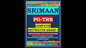 P.G-TRB: COMPUTER INSTRUCTOR GRADE-1 - FULL STUDY MATERIAL WITH Q.BANK AVAILABLE    #shortsvideo
