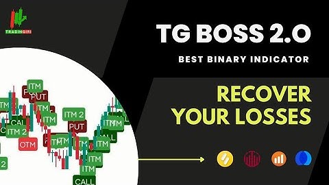 TG BOSS 2.0 | BINARY OPTIONS TRADING INDICATORS FOR BEGINNERS | 100% PROFITABLE