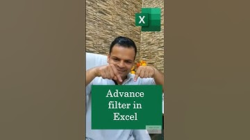 Advance filter in excel #excel #vikominstitute