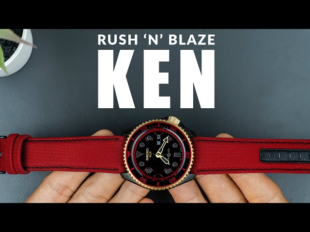 SEIKO 5 SRPF20K1 KEN MODEL / STREET FIGHTER 5 LIMITED EDITION