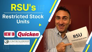 Tracking RSUs (Restricted Stock Units) in Quicken