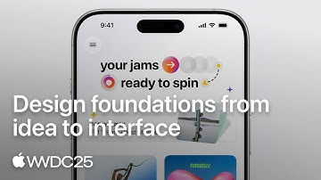 WWDC25: Design foundations from idea to interface | Apple