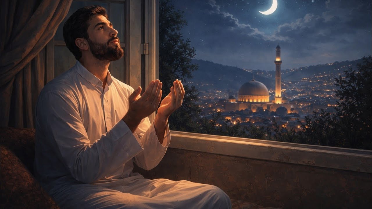 قصة عبدٍ ظنّ أن الأبواب أُغلقت حتى فتح له الدعاء باب الرحمة حكاية لنوم 