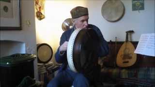 Ashley West, Bodhran accompaniment to De Danann's 'Master Crowley's'
