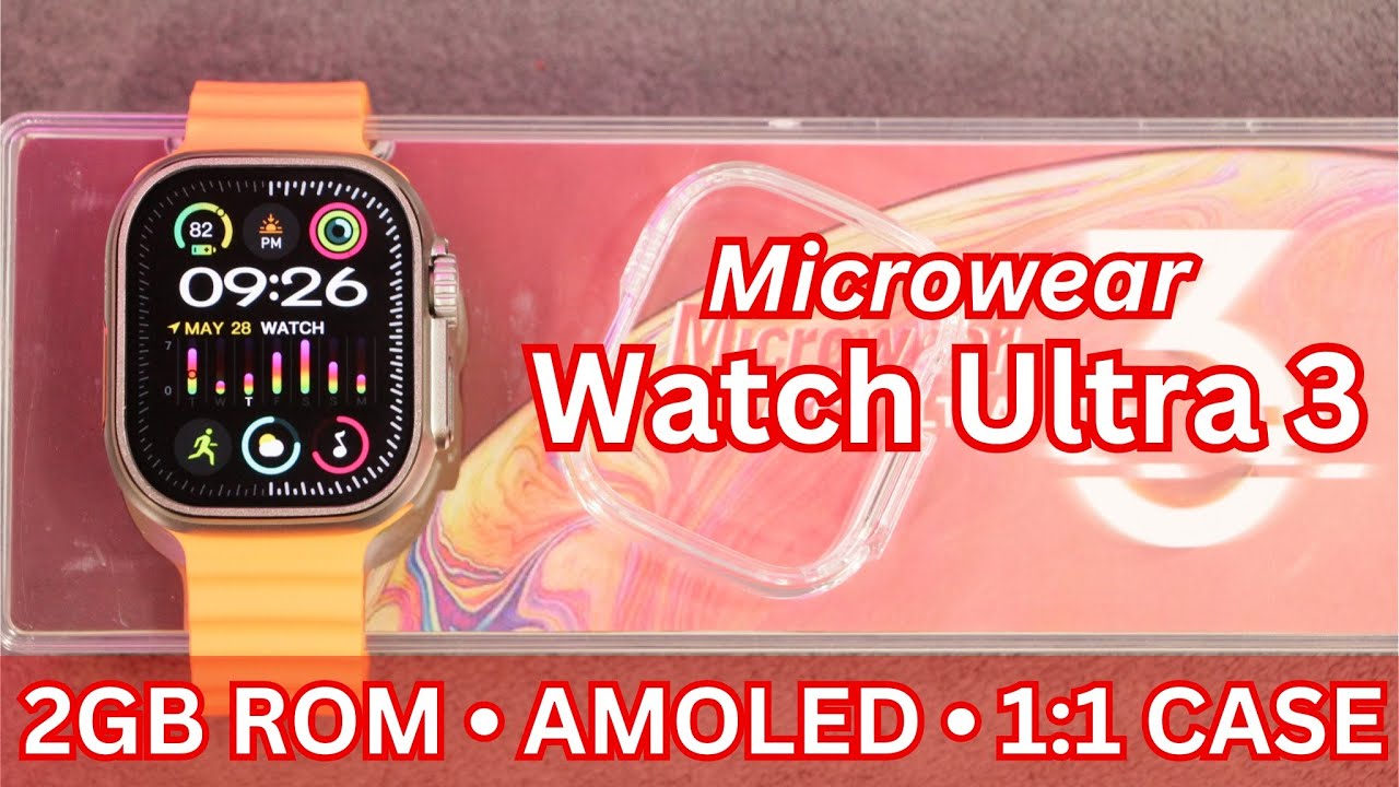 Android Watch with 5G-SIM Support | Unboxing CDS9 Ultra Cellular Watch w/ Camera, AMOLED \u0026 GPS! 🔥