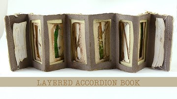 Layered Accordion Book Tutorial