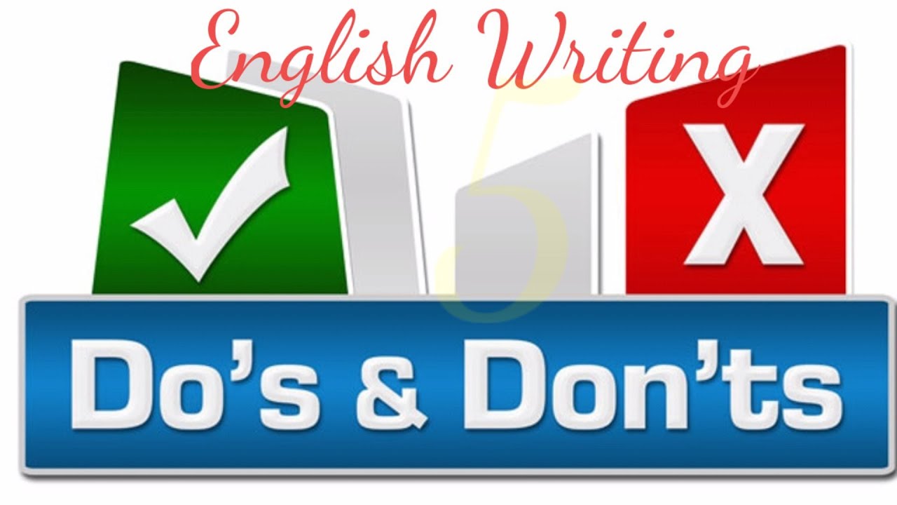 dos-and-don-t-of-english-writing-youtube