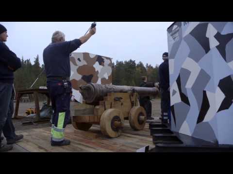 Bofors Test Center - Vasa gun project