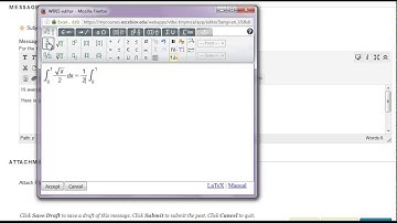 how to use math editor