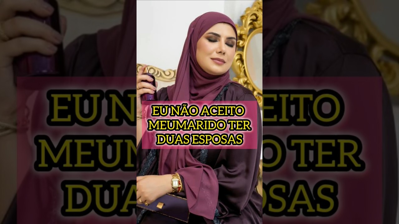 NÃO É PORQUE ELE PODE QUE DEVE SE CASAR COM VÁRIAS 