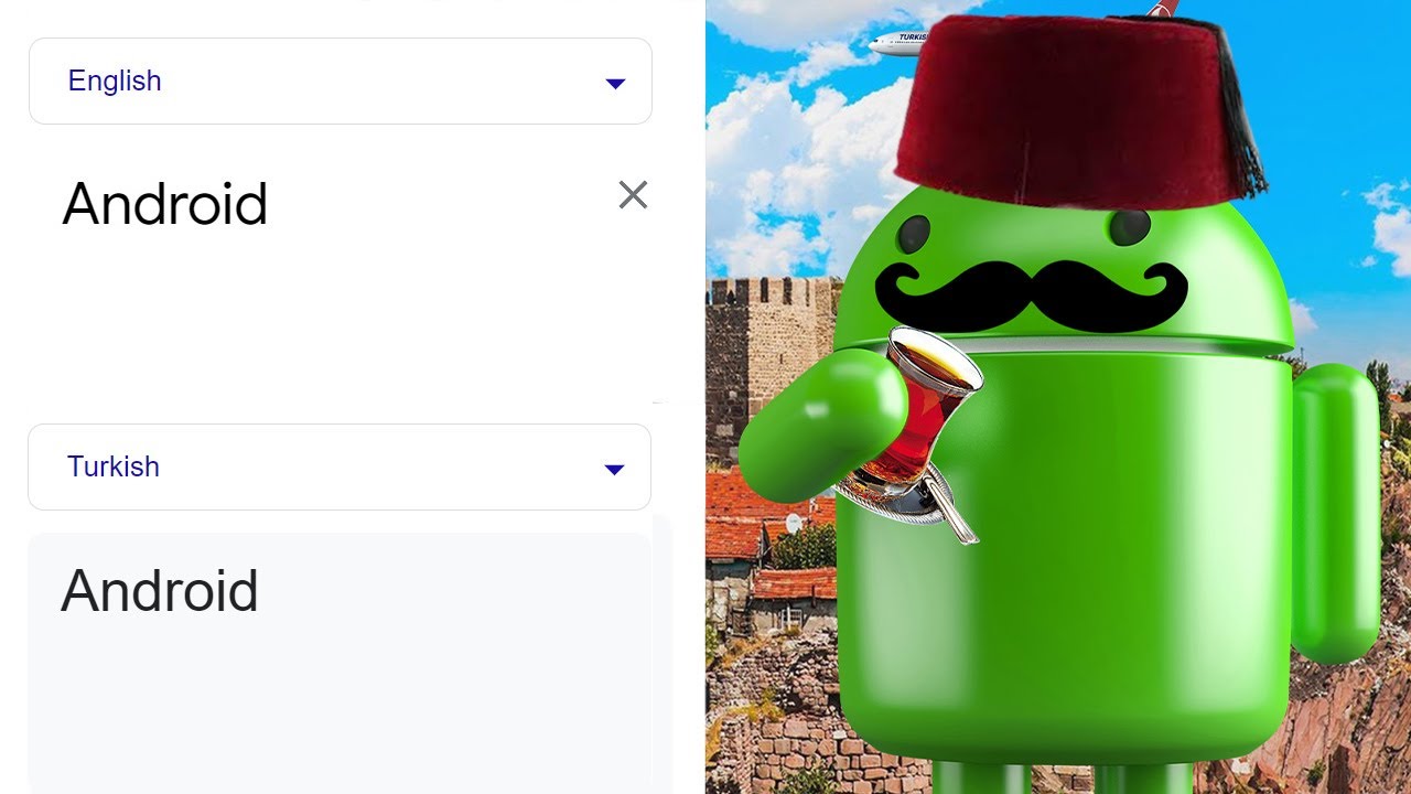 Android in different languages meme - YouTube