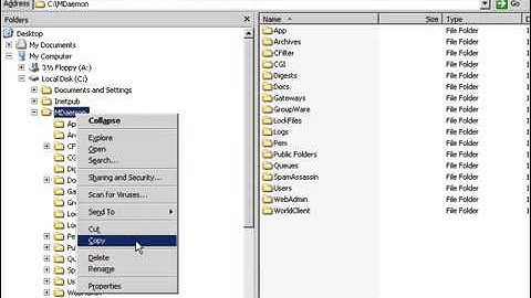 How to Backup Mail Server MDaemon