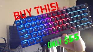 Buy this BUDGET Keyboard! (DIERYA DK61E)
