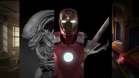 Gourab Roy modelling and texturing showreel