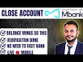 How To Close Mbank Smart Account Online in UAE | Mbank account kaise close karein
