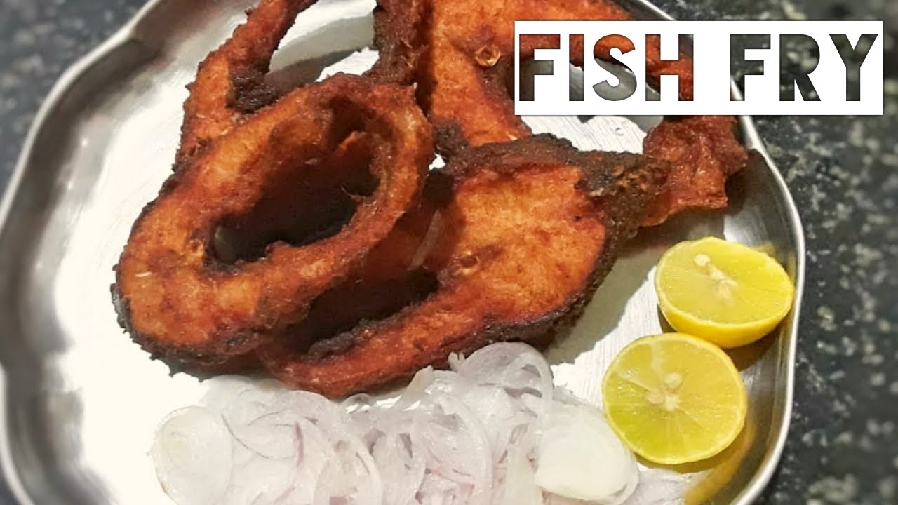 How to make Fish Fry in tamil மசாலா பிரியாமல் மீன் வறுவல் செய்வது