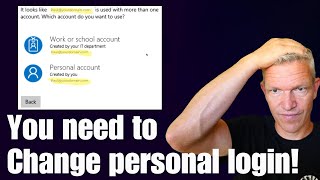 Mastering Microsoft365: Personalizing Your Live Account Login Separate From Your Business Profile