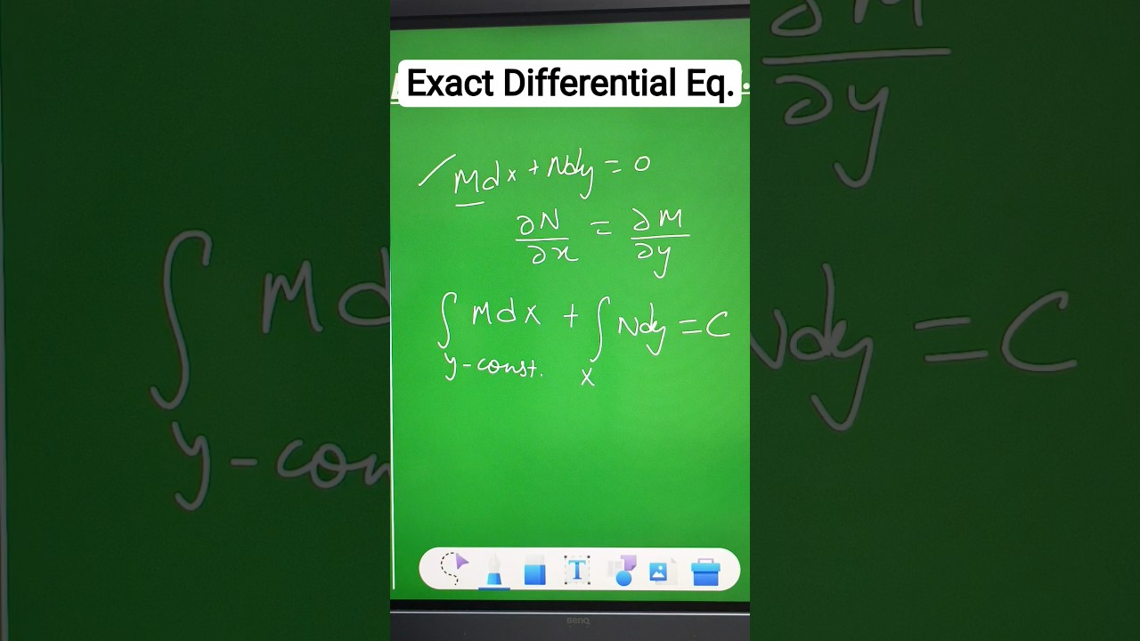 Exact Differential equation 