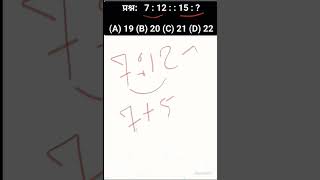 Number Analogy Basic Question #short #shortsfeed