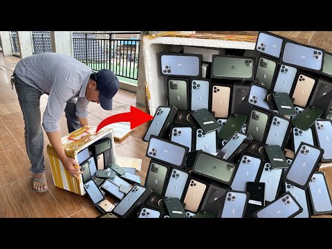 Surprise😱 Found Many iPhones & SAMSUNG From Trash - Restore Note10 Plus Cracked