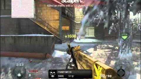 Cod Black Ops - Cross Map Tomahawk on Grid