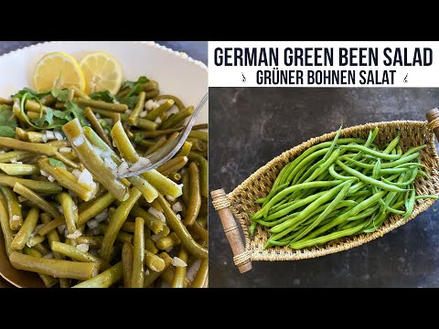 German Green Bean Salad (Grüner Bohnensalat) Done in 15 Minutes! | Hello Ani
