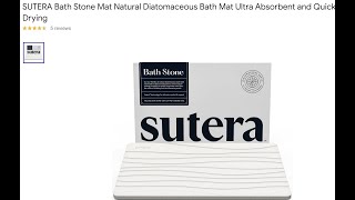 SleepSutera.com Stone Bath Mat