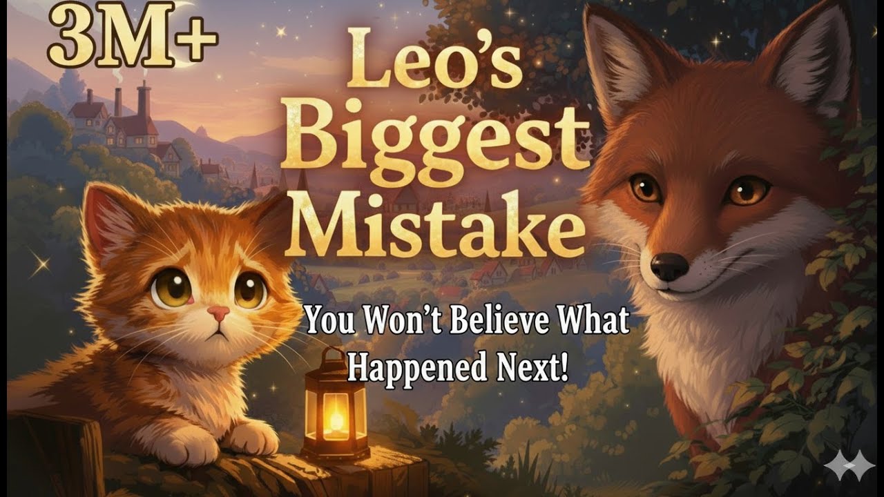 One Wrong Choice Almost Lost Leo Forever 😿✨ | Bedtime Story