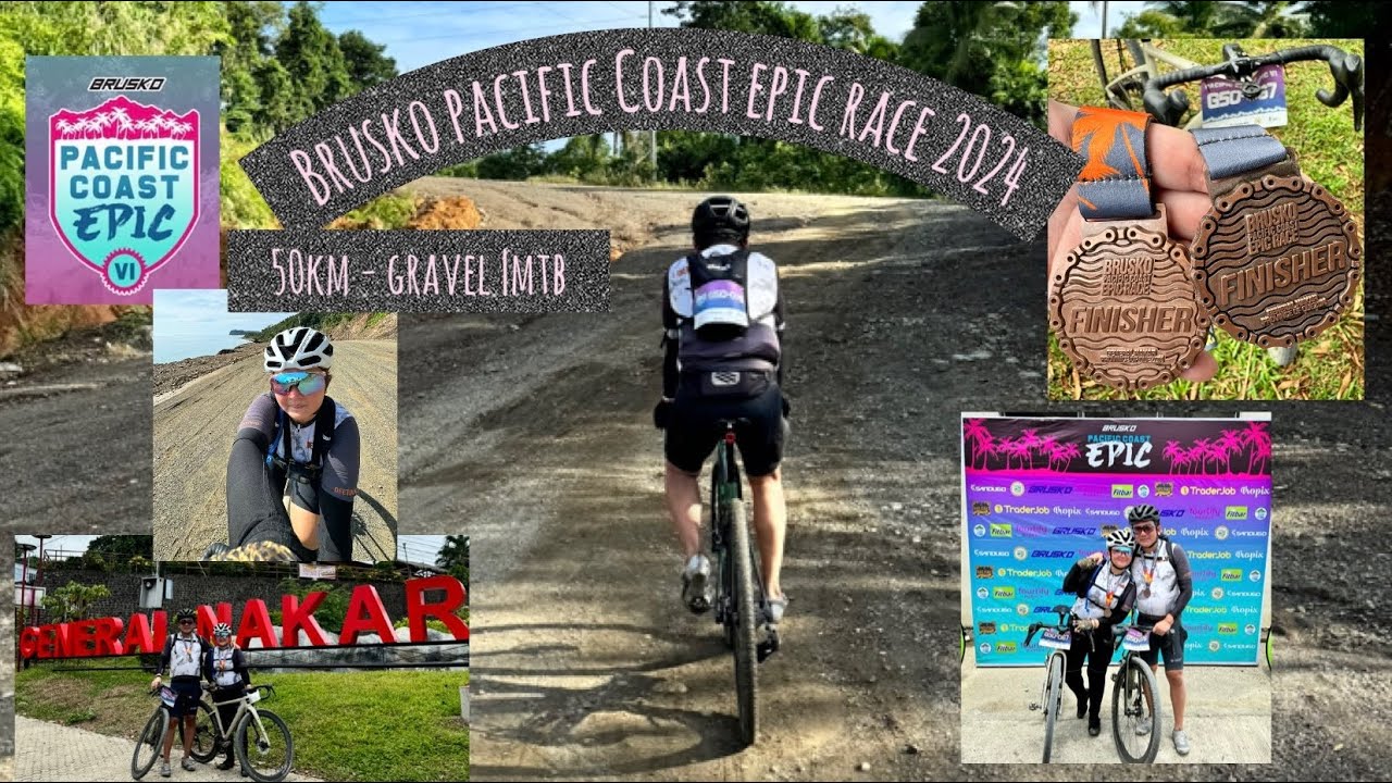 BRUSKO PACIFIC COAST EPIC RACE 2024 - 50KM | Bike Vlog #31