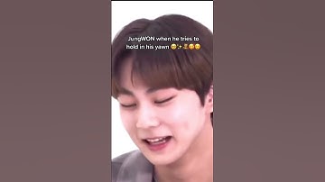 Jungkook & Jungwon trying to hold their yawn | BTS & ENHYPEN | #Shorts