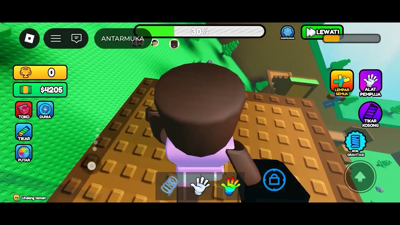 Main swing tower😱  (vidio Roblox pertama ku?😱😱2