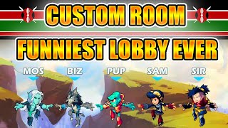 💥 Brawlhalla but its funny | CUSTOM FFA LOBBY |