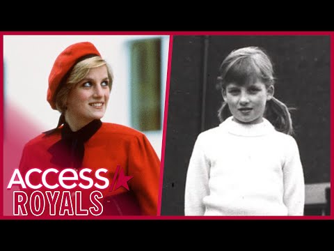 Princess Diana Sports Pigtails In Rare Childhood Photo