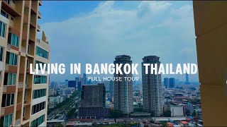 2 Bedroom Condo Tour In Bangkok Thailand Single Mom 7 Year Old
