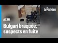 Braquage  la bijouterie bulgari de la place vendme  paris