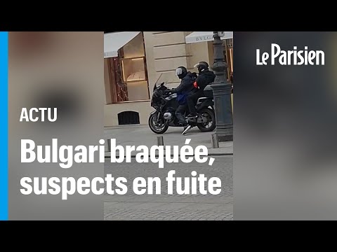 Braquage à la bijouterie Bulgari de la place Vendôme à Paris