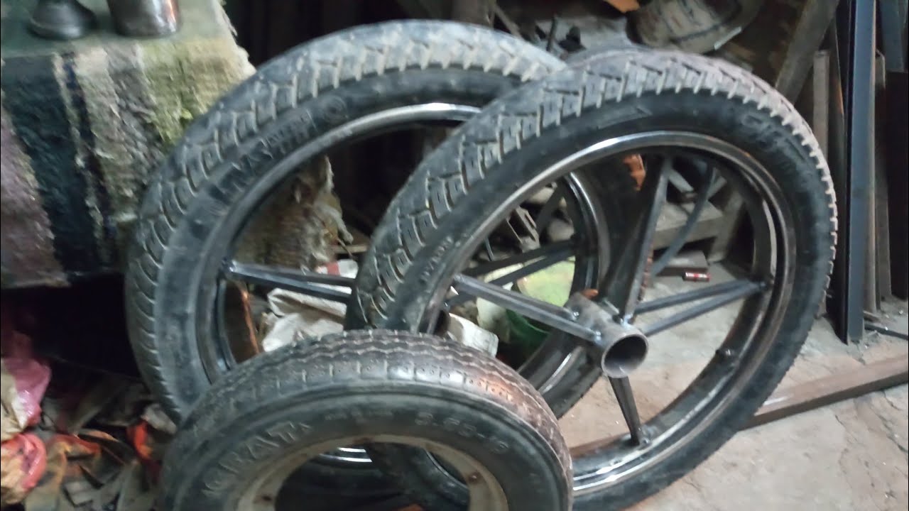मोटरसाइकिल वाली ट्रॉली के तीनों टायर सीधे चलाने का तरीका देखिए कैसे बनाएं  made in Haryana जिला जींद