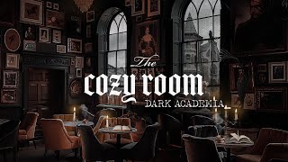 ASMR Rain Dark Academia Library Ambience 🕯 Study - Reading w/ Rain &amp; Soft  Classical Music  l TCR