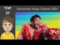 Eurovision Song Contest 2024: My Top 37 (After Show. With comments.)