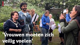 Munir maakt kunstwerk over straatintimidatie| RTV Utrecht