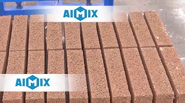 ABM-4SE Automatic Block Making Machine Working Video From AIMIX GROUP